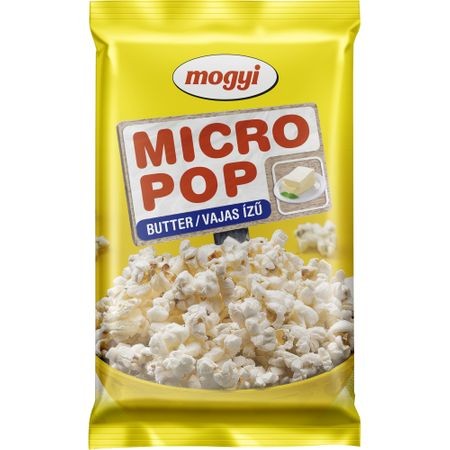 Popcorn cu unt pentru cuptorul cu microunde Mogyi, 100g