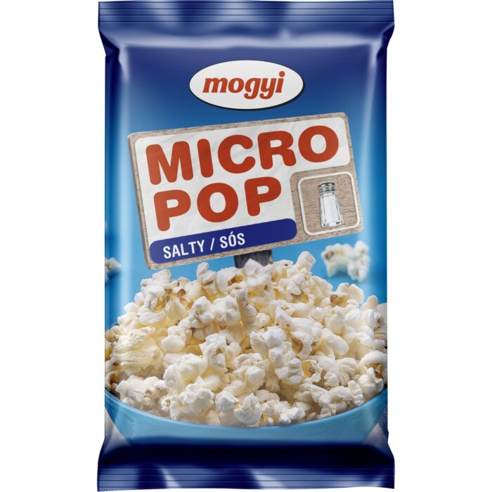 Popcorn cu sare pentru cuptorul cu microunde Mogyi, 100g