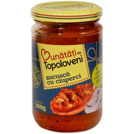 Zacusca cu ciuperci Bunatati de Topoloveni, 300g