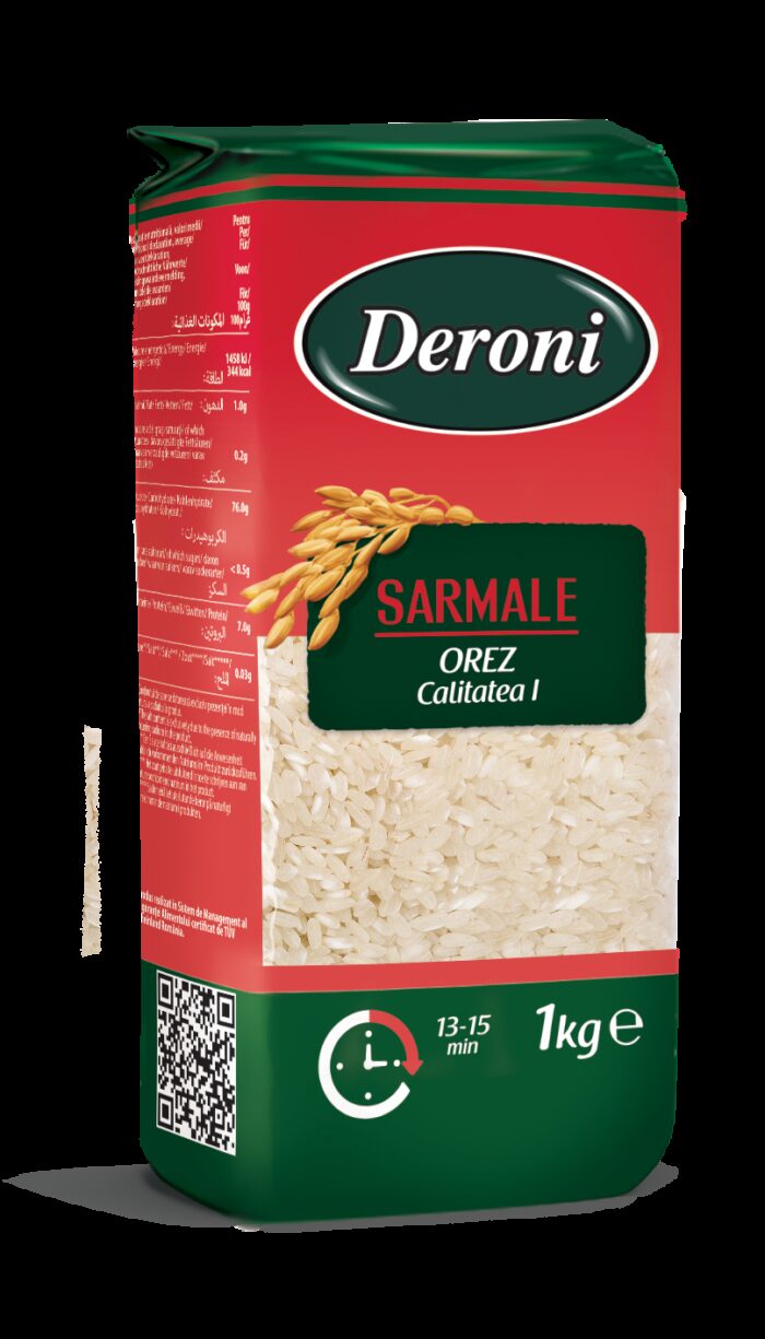 Orez pentru sarmale Deroni, 1kg