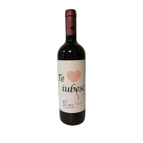 Vin rosu demi dulce Te Iubesc, 0.75l