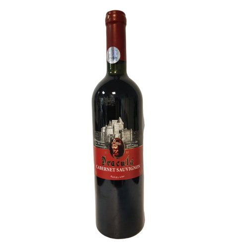 Vin rosu MERLOT Dracula, 0.75l