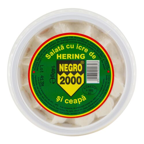 Salată de icre cu hering Negro 2000, 140g