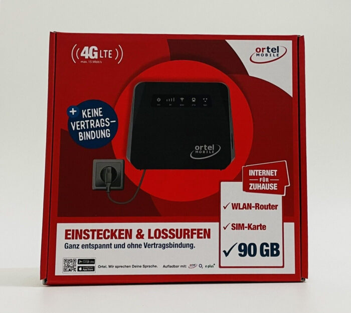 Ortel Router Pre-paid 90GB